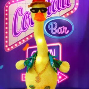 Pato de juguete Musical eléctrico con 12