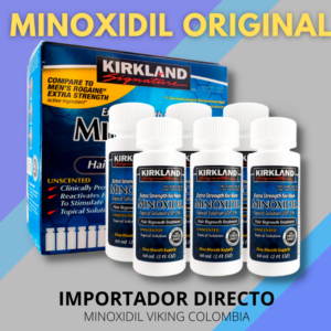 Minoxidil al 5%  kirkland caja 6 unds