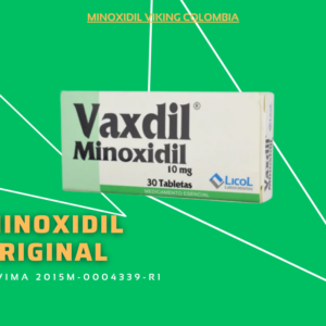 Minoxidil en pastillas 10mg x 30 unds