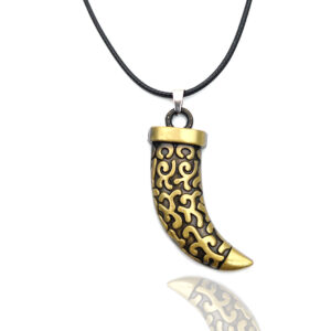Collar Cuerno Vikingo Colmillo Garra