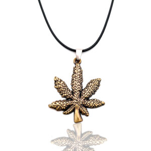 Collar Planta Reggae Simbolo + Estuche