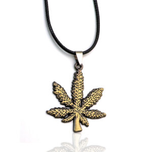 Collar Planta Reggae Simbolo + Estuche