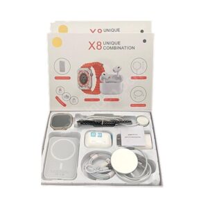 Combo Smartwatch PowerBank Audifonos X8